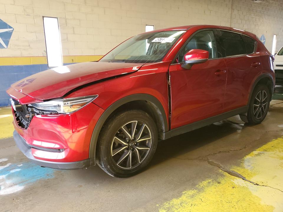 2017 Mazda Cx-5 VIN JM3KFBDL4H0208103 COPART salvage auction — FRONT END, WV - CERTIFICATE OF TITLE, sold $3,300 on 2026-07-09 (photo 1)