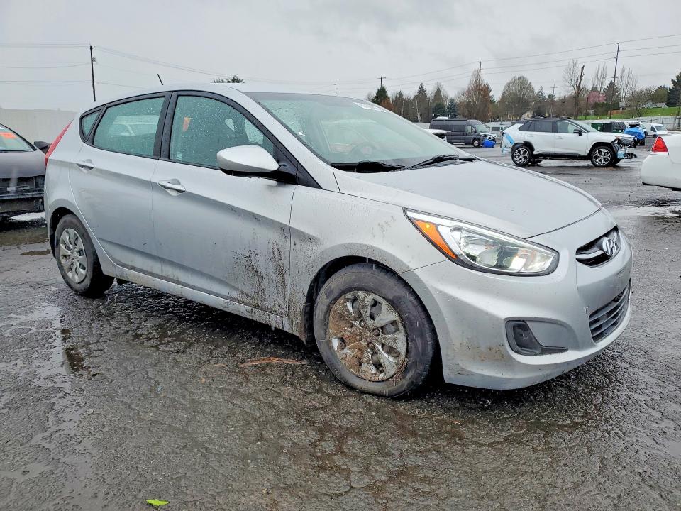 2017 Hyundai Accent VIN KMHCT5AE2HU327267 COPART salvage auction — SIDE, Or - Lien Papers Salvage, sold $550 on 2026-07-27 (photo 4)