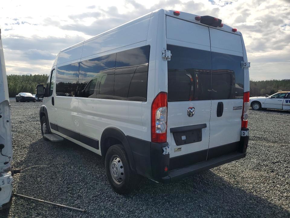 2023 Ram Promaster 2500 VIN 3C6LRVPG7PE564823 COPART salvage auction — Burn Engine, SC - DEALER ONLY CLEAN TITLE (P), sold $15,900 on 2026-10-06 (photo 2)