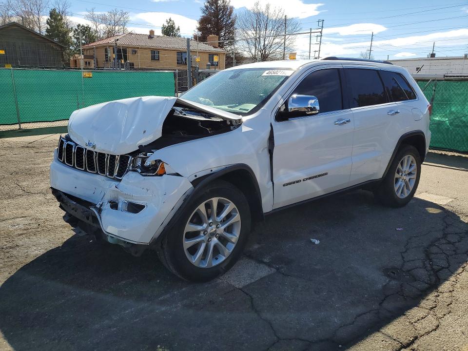 2017 Jeep Cherokee VIN 1C4RJFBG4HC792455 — COPART salvage auction photo