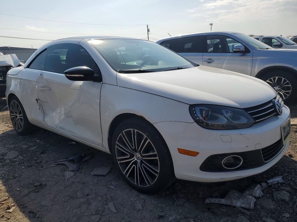 2013 Volkswagen Eos VIN WVWBW8AH9DV005751 COPART salvage auction — SIDE, IN - BILL OF SALE - PARTS ONLY, sold $800 on 2026-07-27 (photo 4)