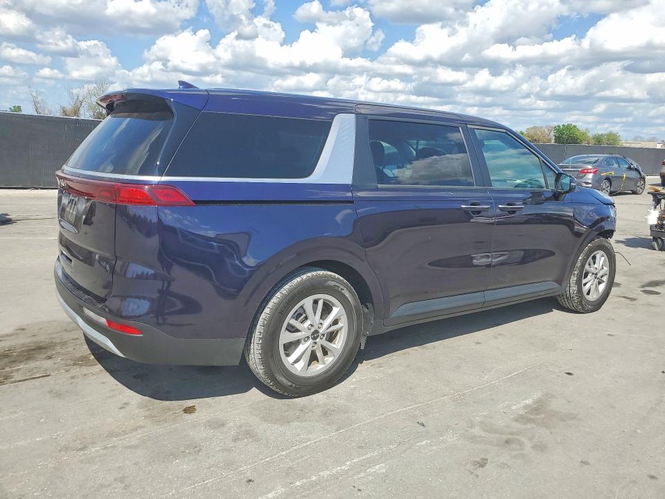 2024 Kia Carnival VIN KNDNB4H30R6372132 COPART salvage auction — FRONT END, Fl - Cert Of Title Slvg Rebuildable, sold $8,800 on 2026-07-09 (photo 3)