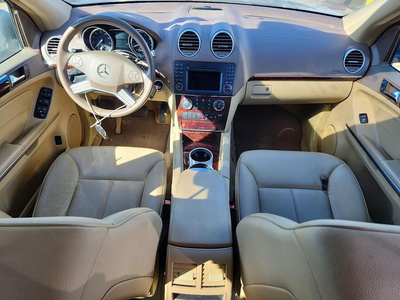 2011 Mercedes-Benz GL-Class VIN 4JGBF7BE9BA694236 COPART salvage auction — Front End, CT - CERT OF TITLE-PARTS ONLY SALVA, sold $525 on 2026-07-03 (photo 8)