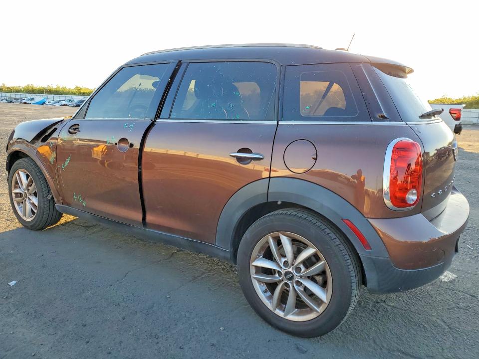 2014 Mini Cooper VIN WMWZB3C59EWR38929 COPART salvage auction — FRONT END, Salvage Title, sold $775 on 2026-07-13 (photo 2)