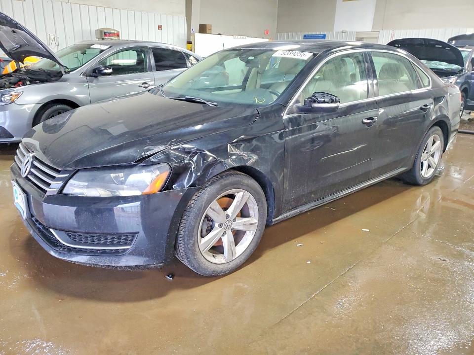 2013 Volkswagen Passat VIN 1VWBP7A35DC123381 COPART salvage auction — SIDE, IL, sold $525 on 2026-09-03 (photo 1)