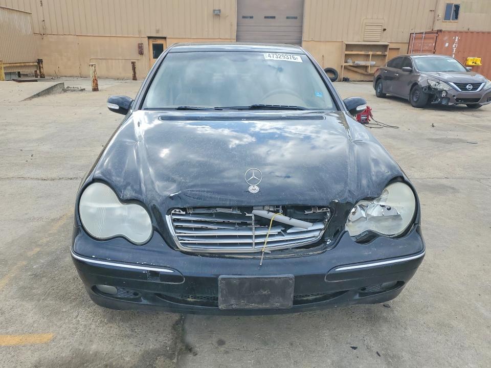 2004 Mercedes-benz C class VIN WDBRF81J54F450224 COPART salvage auction — FRONT END, SC - CERT OF TITLE-SALVAGE, sold $325 on 2026-07-24 (photo 5)