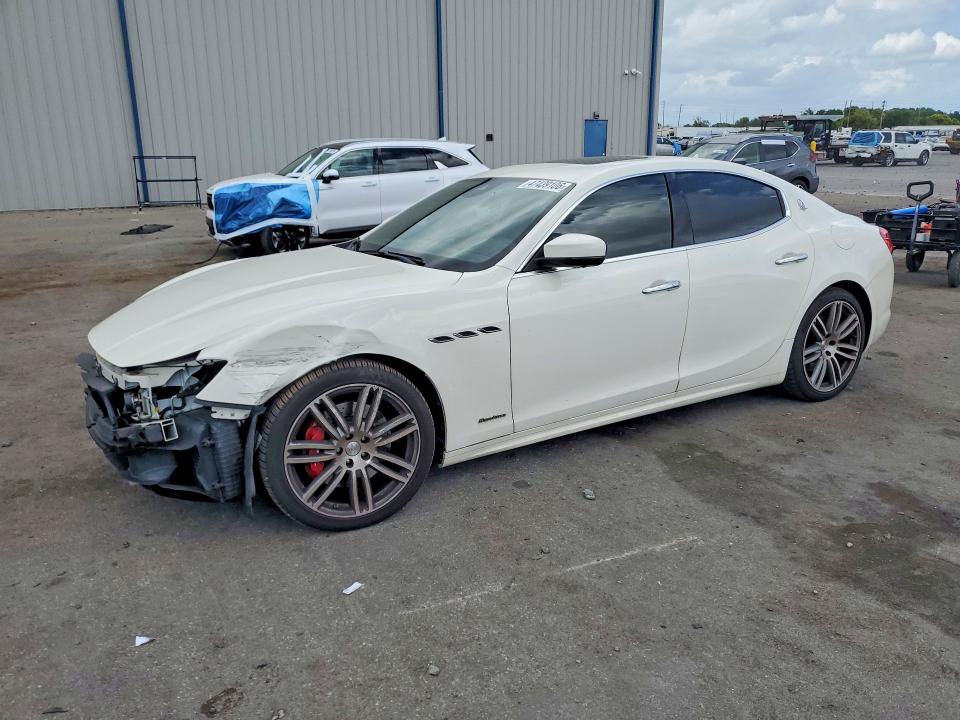 2019 Maserati Ghibli VIN ZAM57YSL5K1312718 COPART salvage auction — FRONT END, FL, sold $850 on 2026-07-27 (photo 1)