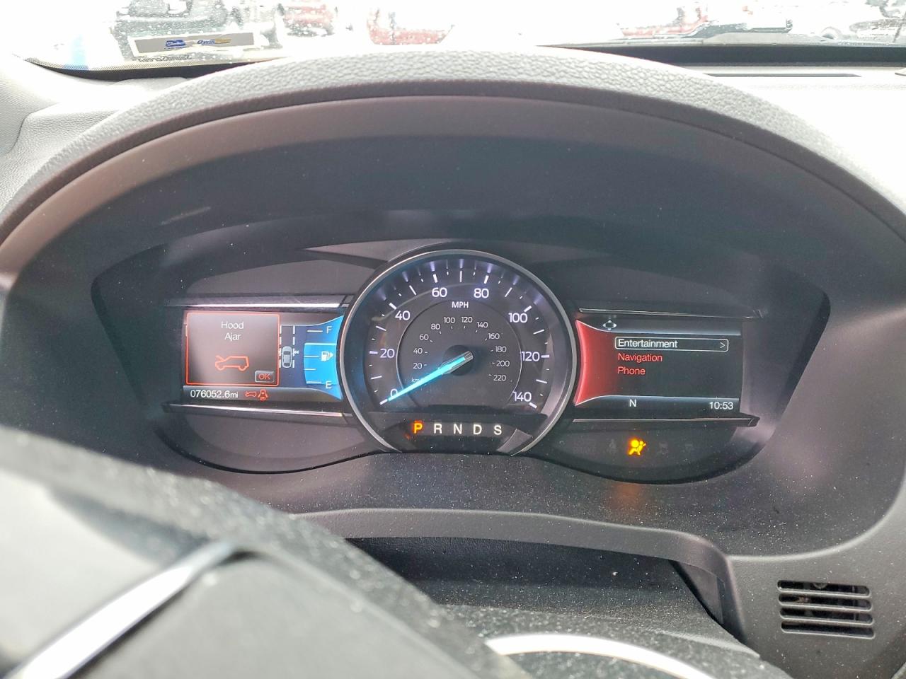 2018 Ford Explorer VIN 1FM5K8F85JGC41293 COPART salvage auction — Side, KS - CERT OF TITLE-SALVAGE, sold $6,300 on 2026-07-09 (photo 9)