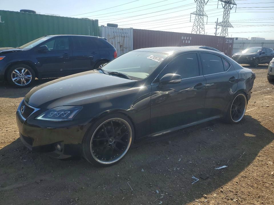 2012 Lexus Is VIN JTHBF5C28C5158853 COPART salvage auction — REAR END, Il - Salvage Certificate, sold $2,500 on 2026-07-21 (photo 1)