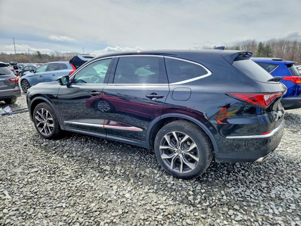 2024 Acura Mdx VIN 5J8YE1H43RL032200 COPART salvage auction — SIDE, Ma - Cert Of Title-Salvage, sold $14,600 on 2026-07-09 (photo 2)