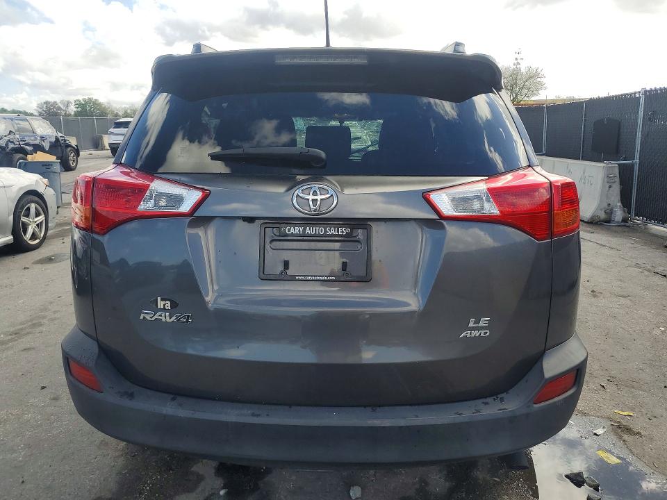 2015 Toyota VIN JTMBFREV3FJ047977 COPART salvage auction — FRONT END, Fl - Certificate Of Destruction, sold $2,300 on 2026-07-15 (photo 6)