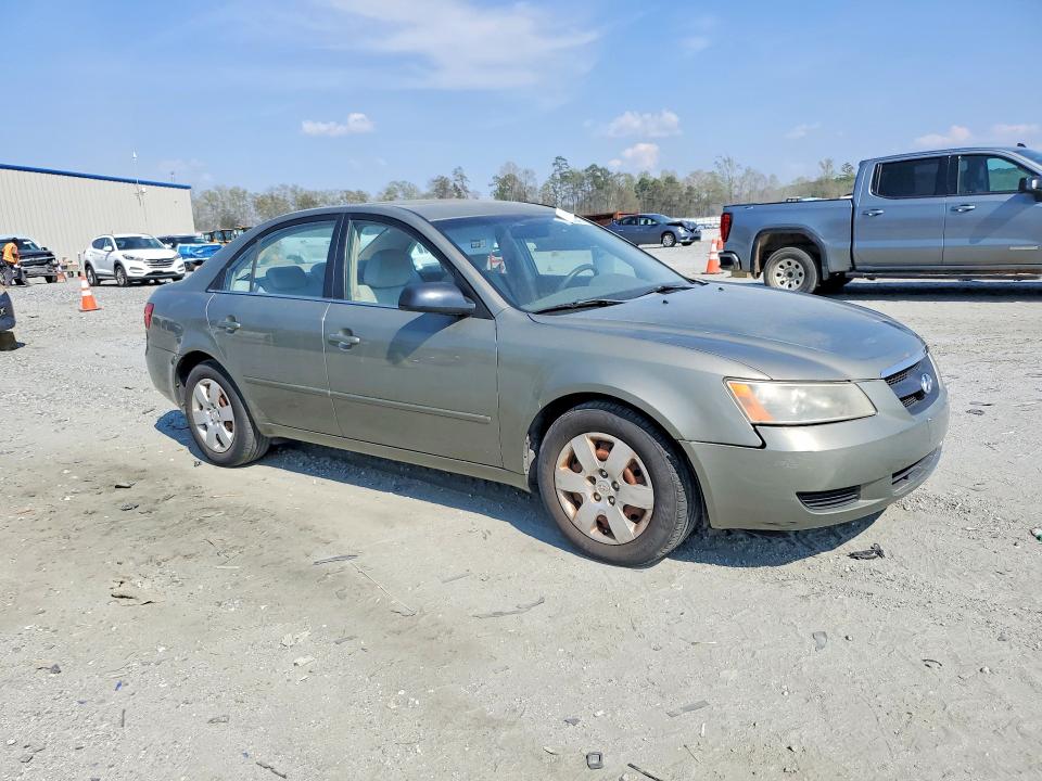 2008 Hyundai Sonata VIN 5NPET46C88H334586 COPART salvage auction — FRONT END, Sc - Cert Of Title-Salvage, sold $625 on 2026-07-06 (photo 4)