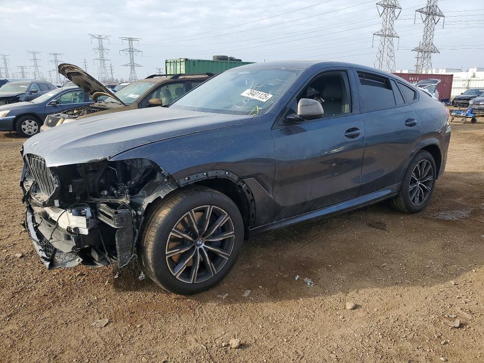 2020 BMW X6 VIN 5UXCY8C06L9B21178 — COPART salvage auction photo