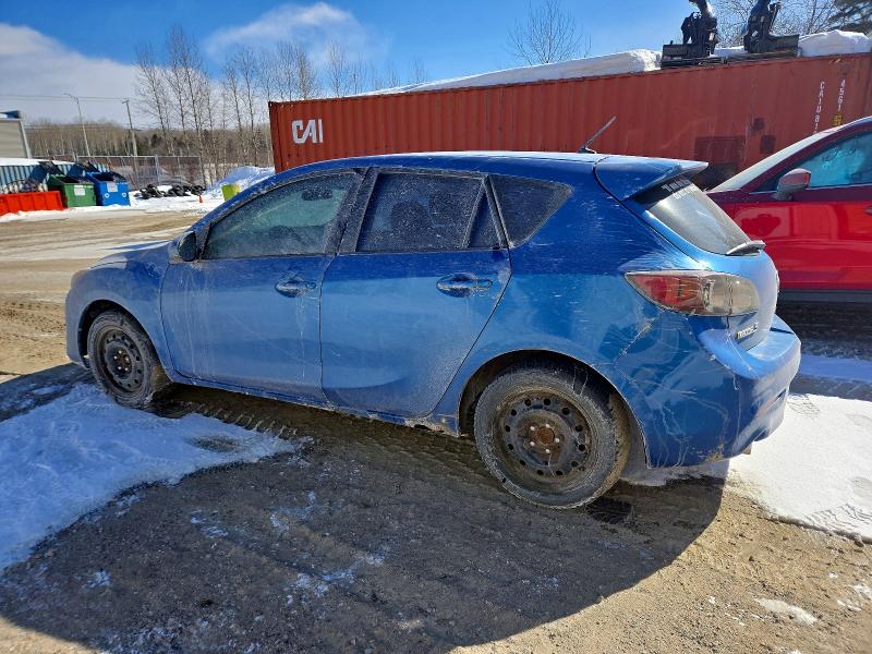 2012 Mazda 3 VIN JM1BL1L77C1669105 COPART salvage auction — FRONT END, Qc - Gravement Accidente, sold $225 on 2026-07-07 (photo 2)