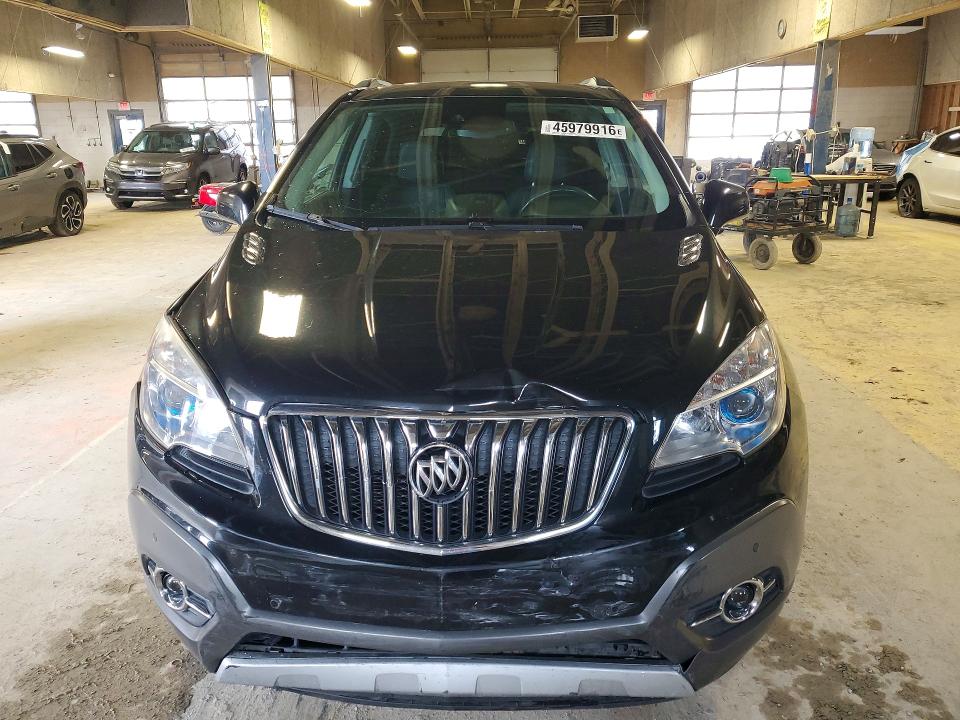 2013 Buick Encore VIN KL4CJHSB8DB079056 COPART salvage auction — FRONT END, In - Certificate Of Title, sold $975 on 2026-07-31 (photo 5)