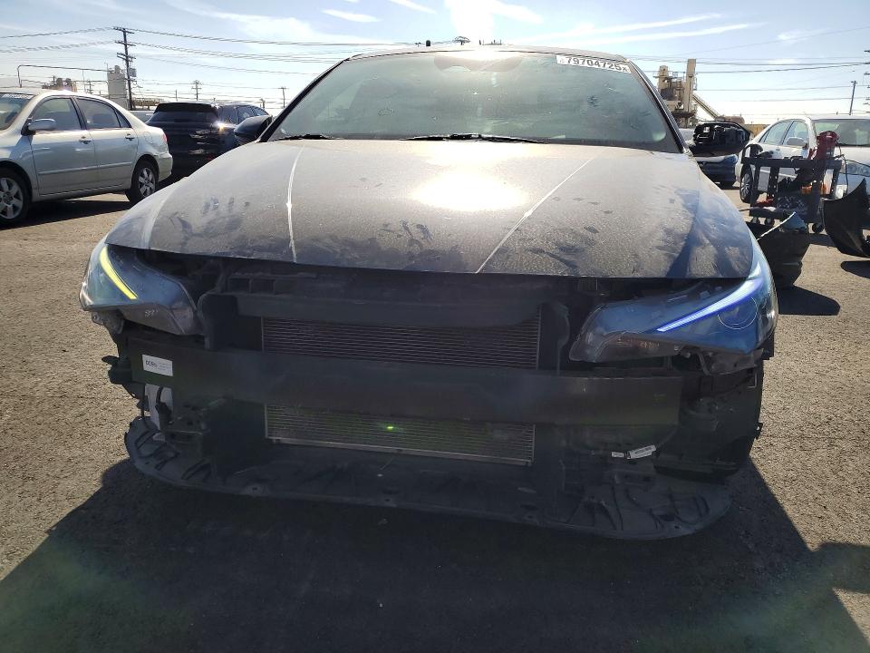 2021 Hyundai Elantra VIN 5NPLM4AG5MH019382 COPART salvage auction — SIDE, Salvage Title, sold $3,300 on 2026-07-13 (photo 5)