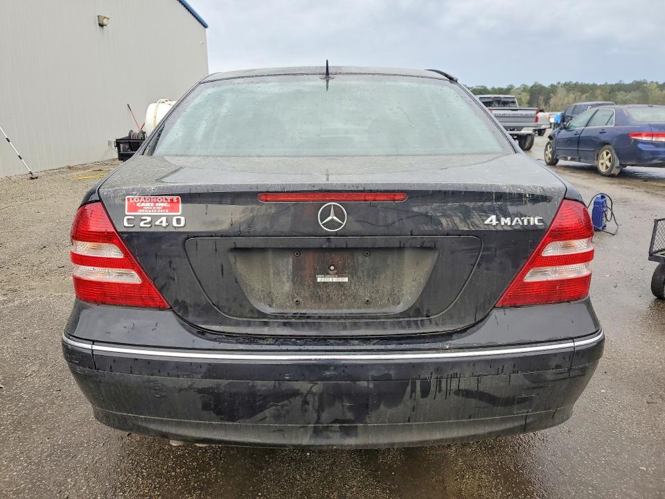 2005 Mercedes-benz C-klasse VIN WDBRF81J65F563150 COPART salvage auction — MINOR DENT/SCRATCHES, SC - CERT OF TITLE-SALVAGE, sold $300 on 2026-07-06 (photo 6)