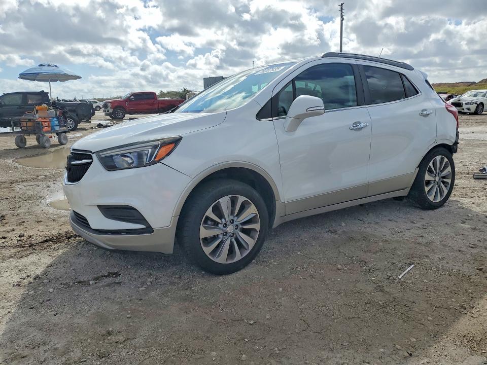 2018 Buick Encore VIN KL4CJASB5JB597726 COPART salvage auction — REAR END, FL - CERT OF TITLE SLVG REBUILDABLE, sold $1,050 on 2026-07-02 (photo 1)