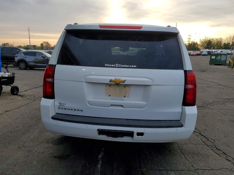 2020 Chevrolet Suburban VIN 1GNSKHKC0LR300069 COPART salvage auction — MINOR DENT/SCRATCHES, Co - Dis/Dlr/Exp Only Clean Title (P), sold $10,700 on 2026-07-09 (photo 6)