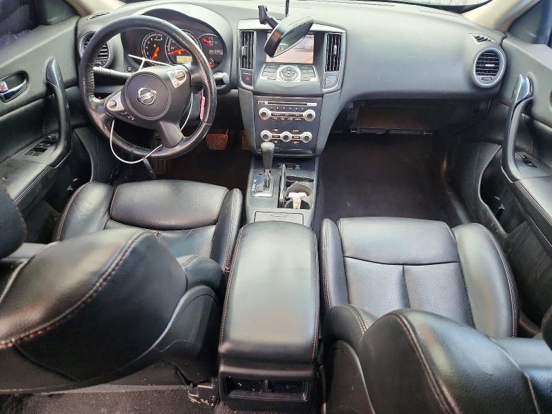 2013 Nissan Maxima VIN 1N4AA5AP3DC844974 COPART salvage auction — REAR END, Md - Cert Of Salvage > 75% Damage, sold $200 on 2026-07-10 (photo 8)