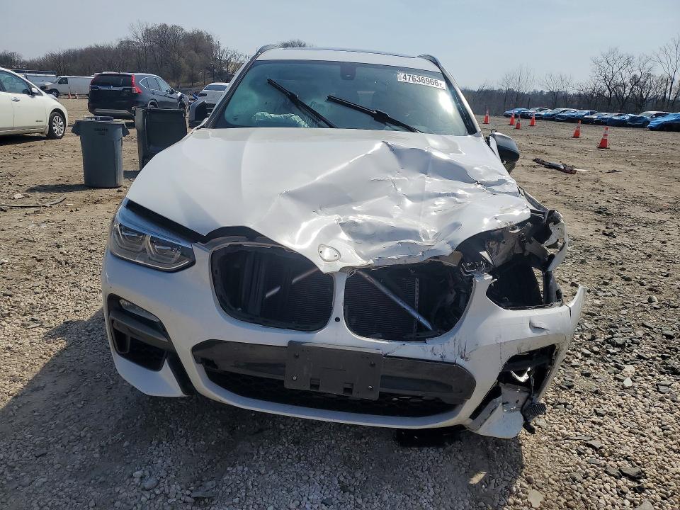 2018 BMW X3 VIN 5UXTS3C57J0Y99066 COPART salvage auction — FRONT END, Md - Cert Of Salvage > 75% Damage, sold $5,400 on 2026-07-02 (photo 5)