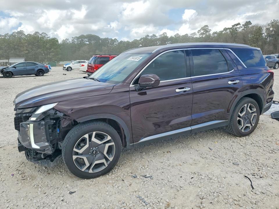 2024 Hyundai Palisade VIN KM8R54GE2RU670118 COPART salvage auction — FRONT END, Tx - Certificate Of Title, sold $375 on 2026-07-28 (photo 1)