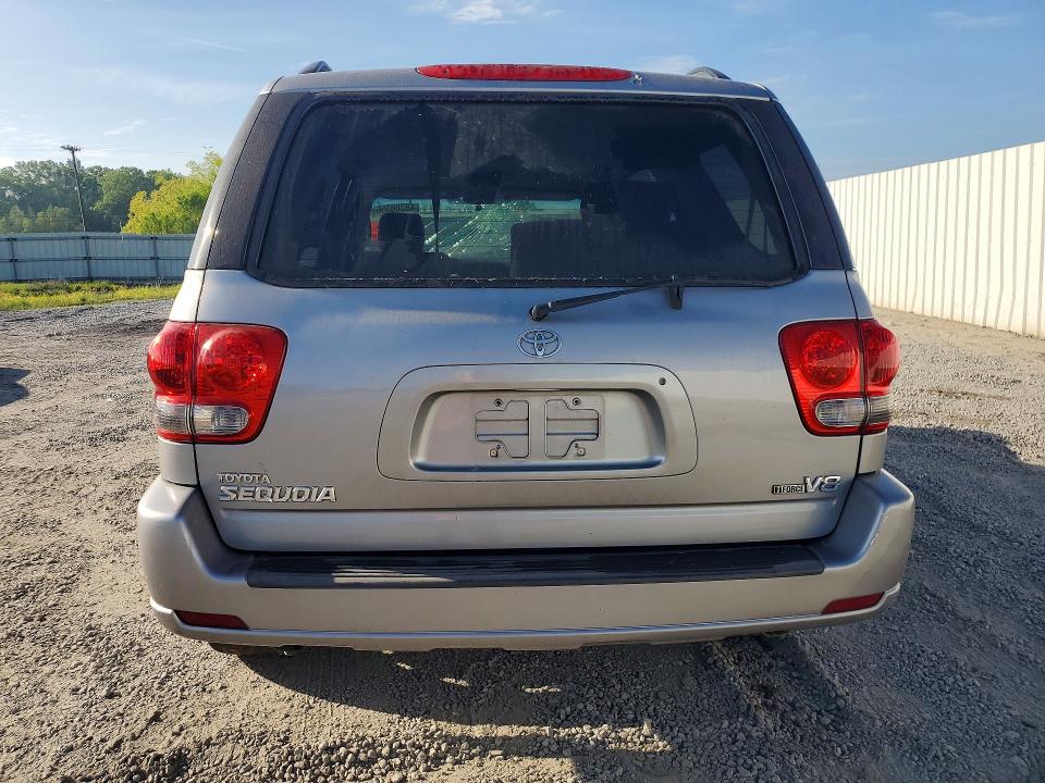 2005 Toyota Sequoia VIN 5TDZT34A65S260720 COPART salvage auction — FRONT END, Al - Cert Of Title-Salvage Title, sold $675 on 2026-07-30 (photo 6)