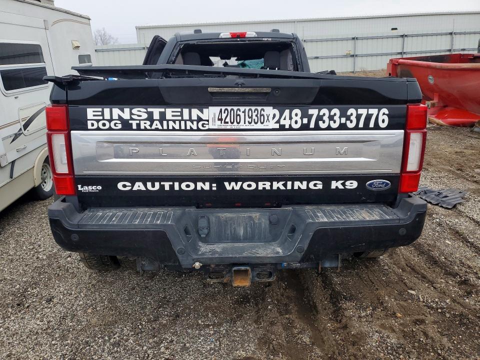 2022 Ford F450 VIN 1FT8W4DT6NED31236 COPART salvage auction — ALL OVER, Mi - Cert Of Title-Salvage Vehicle, sold $9,900 on 2026-07-22 (photo 6)