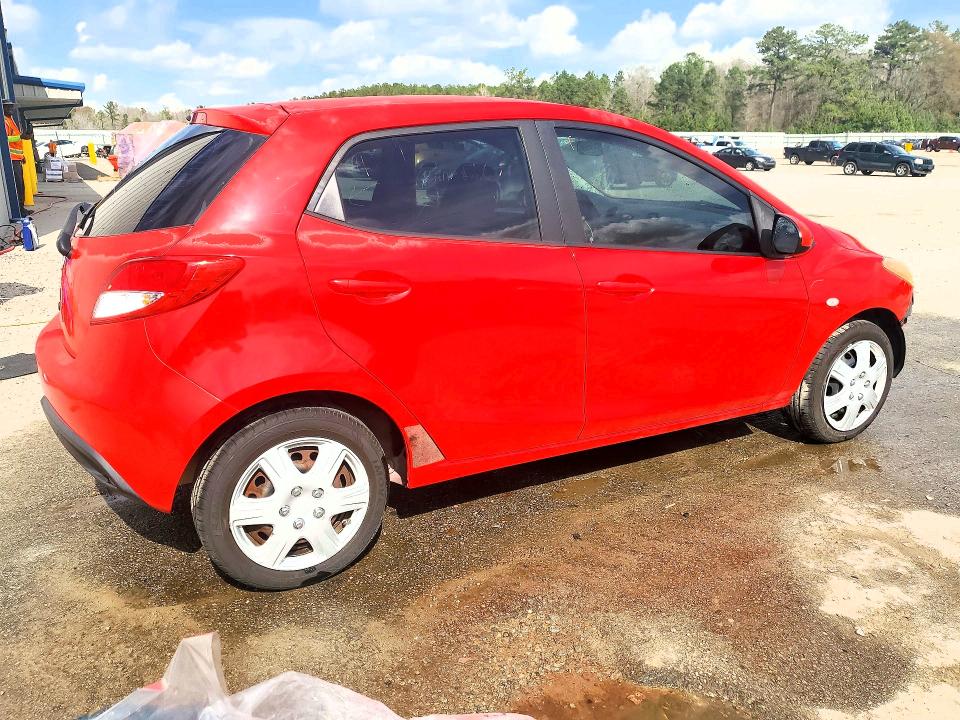 2012 Mazda 2 VIN JM1DE1KY5C0132820 COPART salvage auction — FRONT END, Sc - Cert Of Title-Salvage, sold $1,100 on 2026-07-06 (photo 3)