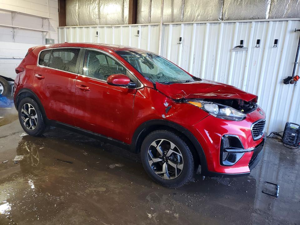2021 Kia Sportage VIN KNDPM3AC5M7867436 COPART salvage auction — FRONT END, Il - Salvage Certificate, sold $3,600 on 2026-07-08 (photo 4)