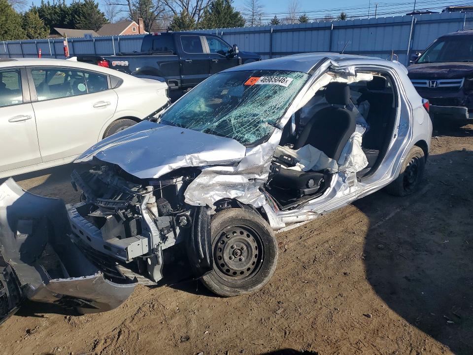 2022 Mitsubishi Mirage VIN ML32AUHJ8NH001905 COPART salvage auction — SIDE, Md - Cert Of Salvage > 75% Damage, sold $250 on 2026-08-03 (photo 1)