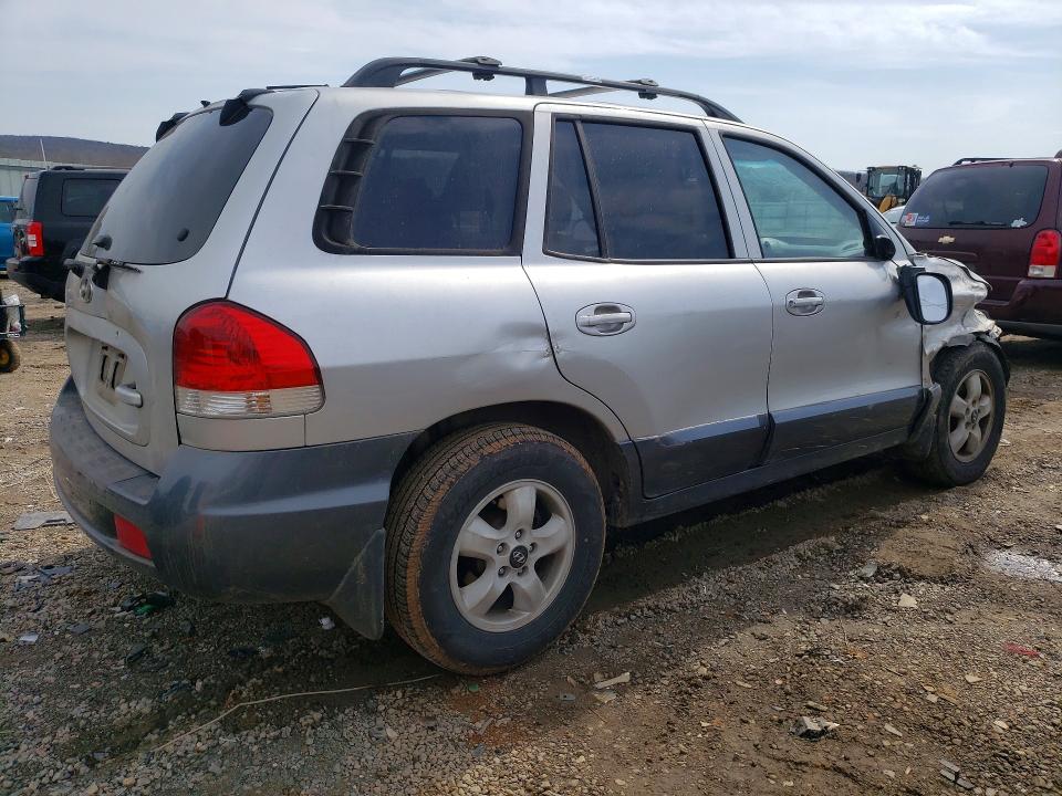 2005 Hyundai Santa fe VIN KM8SC13D15U946513 COPART salvage auction — FRONT END, Va - Cert Of Title - Salvage, sold $150 on 2026-07-06 (photo 3)