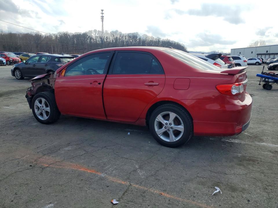 2012 Toyota Corolla VIN 5YFBU4EE9CP017446 COPART salvage auction — FRONT END, Salvage Title, sold $1,350 on 2026-07-27 (photo 2)