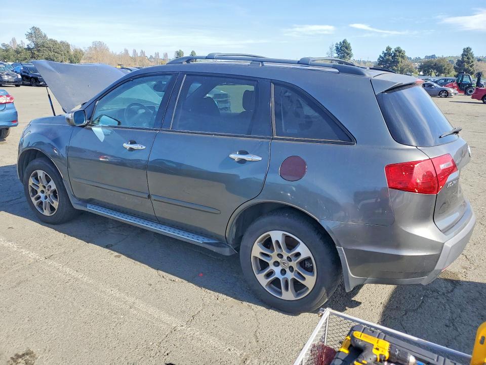 2007 Acura Mdx VIN 2HNYD28497H539307 COPART salvage auction — FRONT END, CA - SALVAGE CERTIFICATE, sold $250 on 2026-07-24 (photo 2)