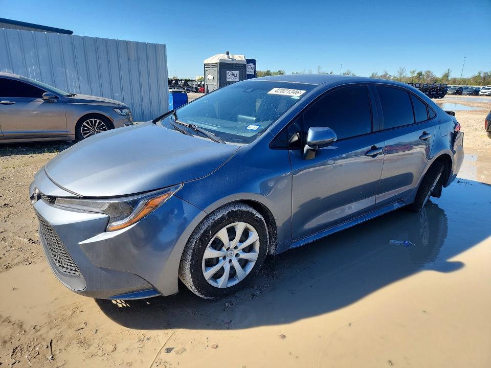 2022 Toyota Corolla VIN 5YFEPMAE7NP370233 COPART salvage auction — REAR END, Tx - Salvage Vehicle Title, sold $4,650 on 2026-07-10 (photo 1)