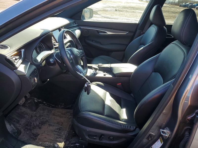 2022 Infiniti Qx50 VIN 3PCAJ5BB0NF106602 COPART salvage auction — SIDE, Qc - Gravement Accidente, sold $8,900 on 2026-07-07 (photo 7)