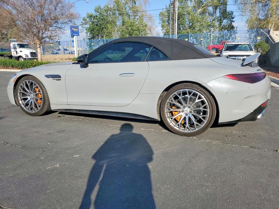 2022 Mercedes-benz Sl-klasse VIN W1KVK8BB9NF003759 COPART salvage auction — REPLACED VIN, Az - Cert Of Title - Salvage, sold $65,500 on 2026-07-27 (photo 2)