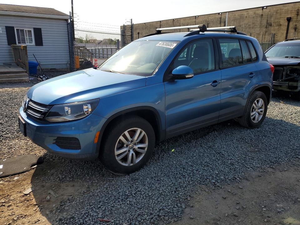 2017 Volkswagen Tiguan VIN WVGBV7AX2HW502060 COPART salvage auction — MECHANICAL, MD, sold $1,200 on 2026-07-14 (photo 1)