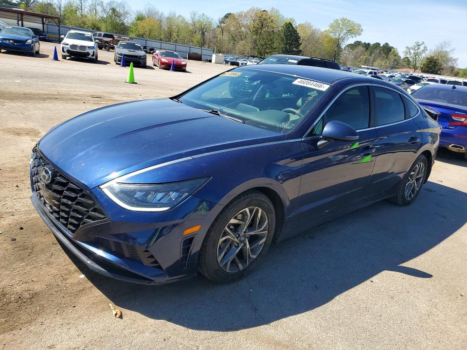 2020 Hyundai Sonata VIN 5NPEL4JAXLH039407 COPART salvage auction — REAR END, Ms - Cert Of Title-Salvaged, sold $2,650 on 2026-07-31 (photo 1)