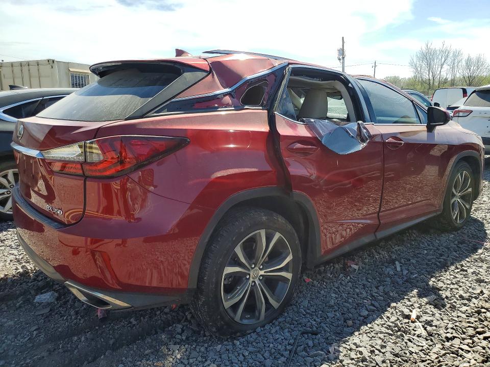 2016 Lexus Rx VIN JTJBZMCA9G2003047 COPART salvage auction — ROOF, Al - Cert Of Title-Salvage Title, sold $7,400 on 2026-07-14 (photo 3)