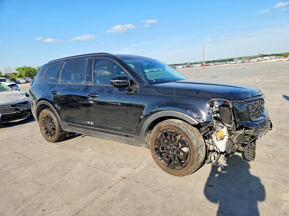2022 Kia Telluride VIN 5XYP5DHC1NG293575 COPART salvage auction — FRONT END, Tx - Salvage Vehicle Title, sold $7,500 on 2026-07-20 (photo 4)