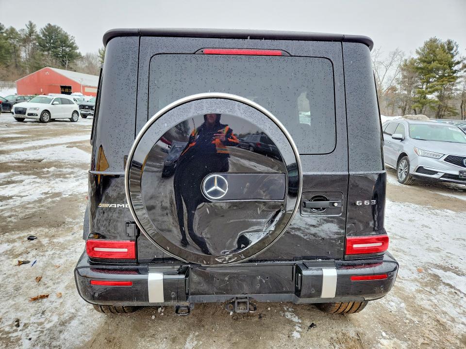 2023 Mercedes-benz G-class VIN W1NYC7HJ8PX476104 COPART salvage auction — FRONT END, MA - CERT OF TITLE-SALVAGE, sold $61,000 on 2026-07-16 (photo 6)