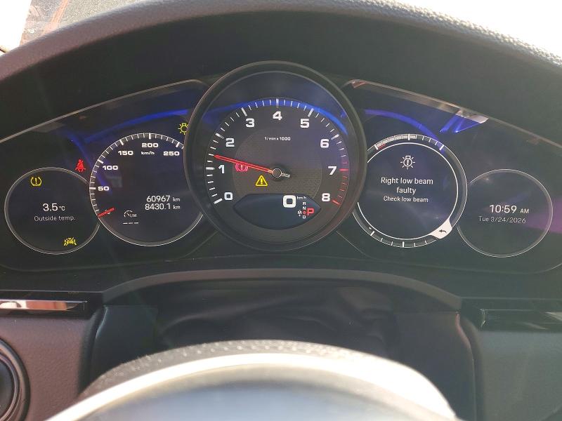 2023 Porsche Cayenne VIN WP1AA2AY4PDA06984 COPART salvage auction — FRONT END, Salvage Title, sold $31,250 on 2026-08-04 (photo 9)