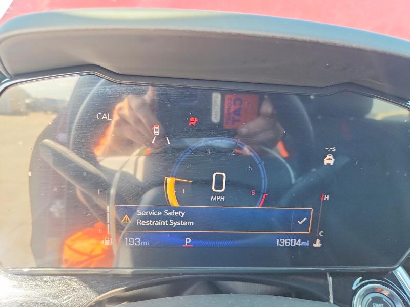 2025 Chevrolet Trax VIN KL77LJEP3SC158638 COPART salvage auction — FRONT END, TX - CERTIFICATE OF TITLE, sold $7,500 on 2026-07-02 (photo 9)