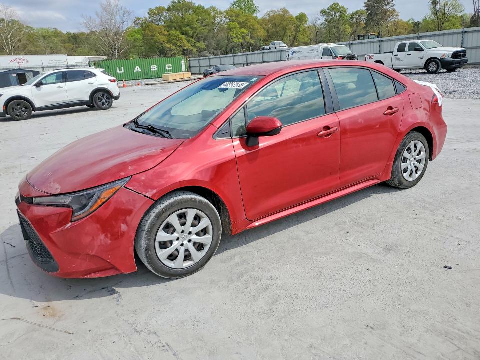 2021 Toyota Corolla VIN JTDEPMAE2MJ160769 COPART salvage auction — REAR END, Ga - Cert Of Title-Salvage, sold $3,950 on 2026-07-09 (photo 1)