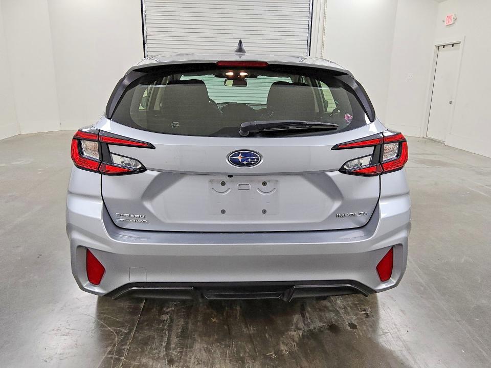 2025 Subaru Impreza VIN JF1GUAFC7S8201706 COPART salvage auction — ALL OVER, TX - CERTIFICATE OF TITLE, sold $1,200 on 2026-07-21 (photo 6)