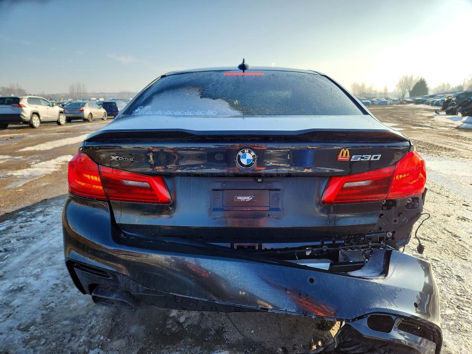 2018 BMW M5 VIN WBAJB9C51JB036678 COPART salvage auction — REAR END, ON - PERMIT NO BRAND - UNFIT, sold $13,100 on 2026-07-07 (photo 6)