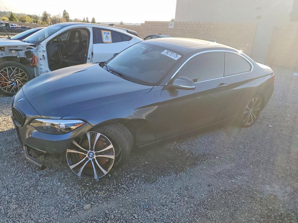 2020 BMW 2er VIN WBA2J1C04L7D91530 COPART salvage auction — FRONT END, CA - SALVAGE CERTIFICATE, sold $5,300 on 2026-07-15 (photo 1)