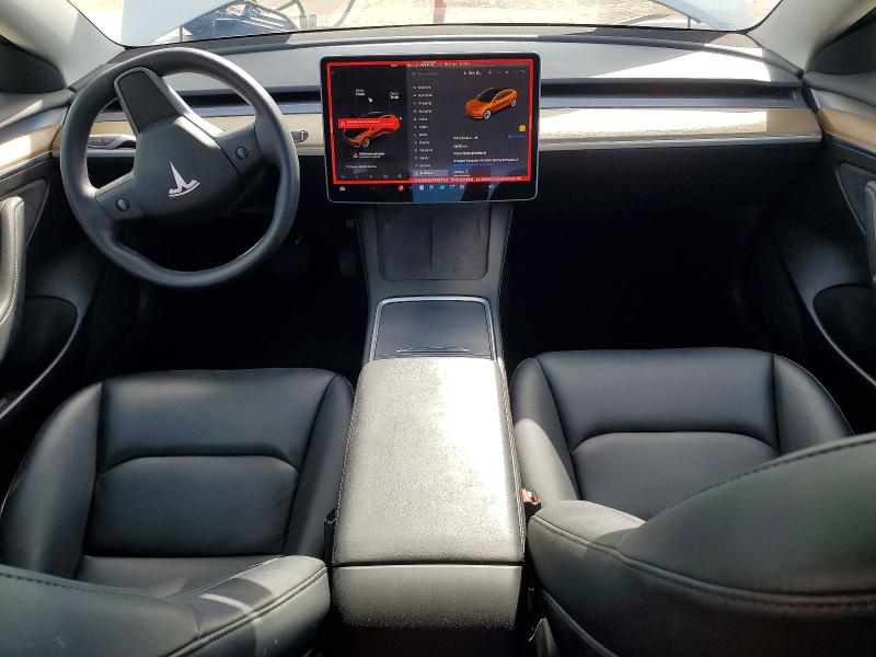 2023 Tesla Model 3 VIN 5YJ3E1EA8PF553741 COPART salvage auction — VANDALISM, Fl - Cert Of Title Slvg Rebuildable, sold $8,400 on 2026-07-08 (photo 8)