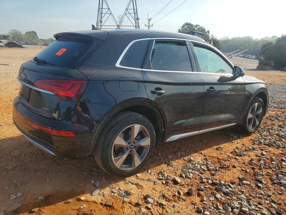 2023 Audi Q5 VIN WA1BBAFY1P2043289 COPART salvage auction — ROLLOVER, Nc - Salvage Certificate Of Title, sold $5,800 on 2026-08-03 (photo 3)